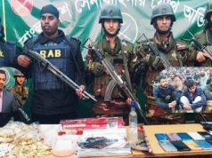 টঙ্গীতে যৌথ বাহিনীর ঝটিকা অভিযান: হাতবোমা-মাদকসহ ৩৫ আটক