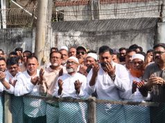 বাবার কবর জিয়ারত করে গাজীপুর-২ এ ধানের শীষে প্রচারণা শুরু রনির